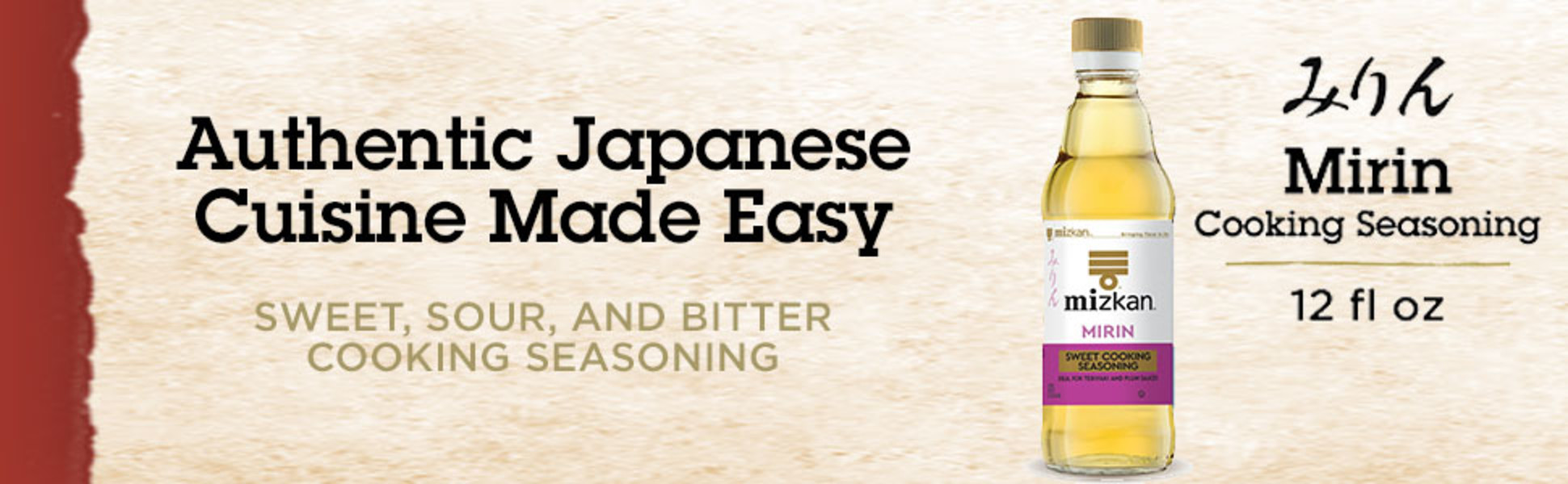 Mizkan Honteri Japanese Mirin Sweet Seasoning, 12oz, Pack of 6