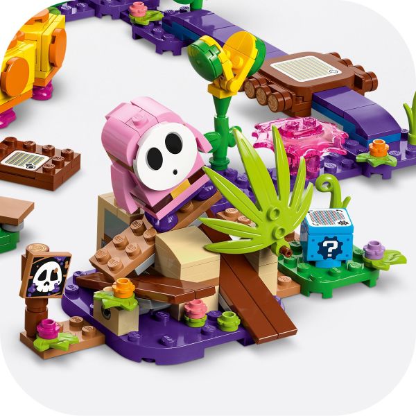Find and topple the Pink Shy Guy.