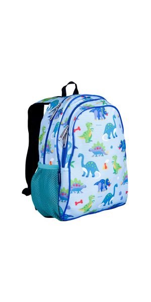 Wildkin Kids 15 Inch School and Travel Backpack for Boys and Girls (Big  Fish Blue)