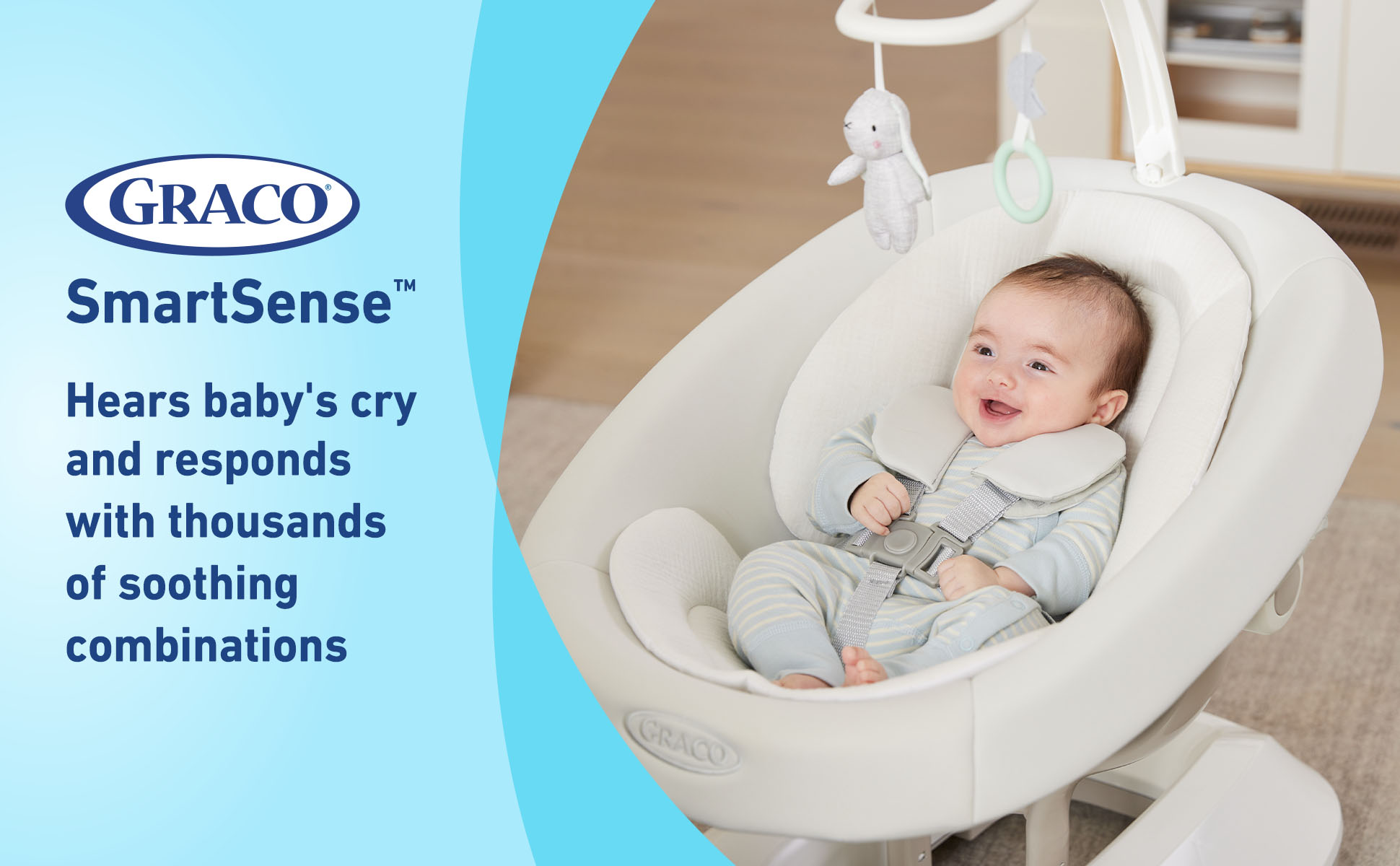 Graco SmartSense Soothing Baby Swing Walmart