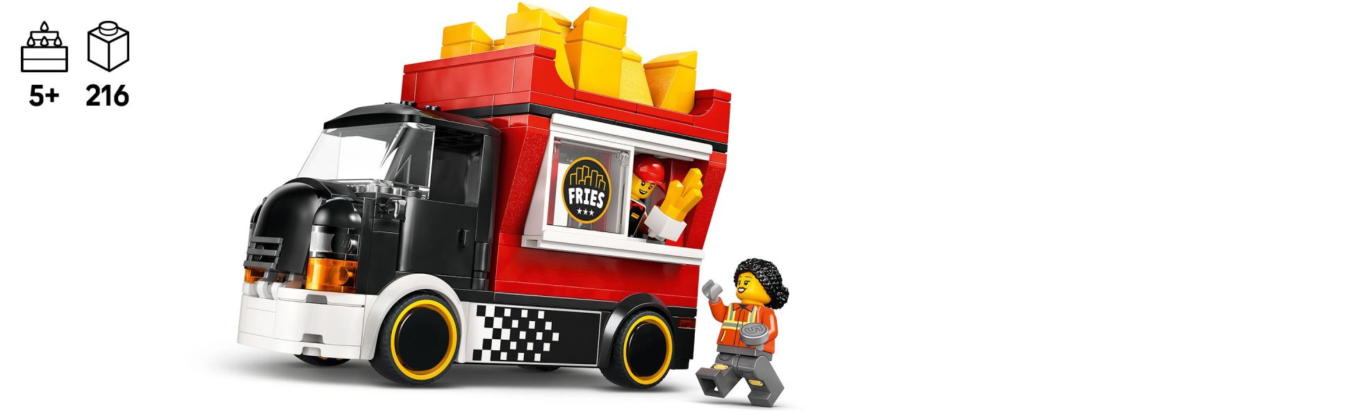 A fun and rewarding build sets the scene for imaginative street-food adventures.
