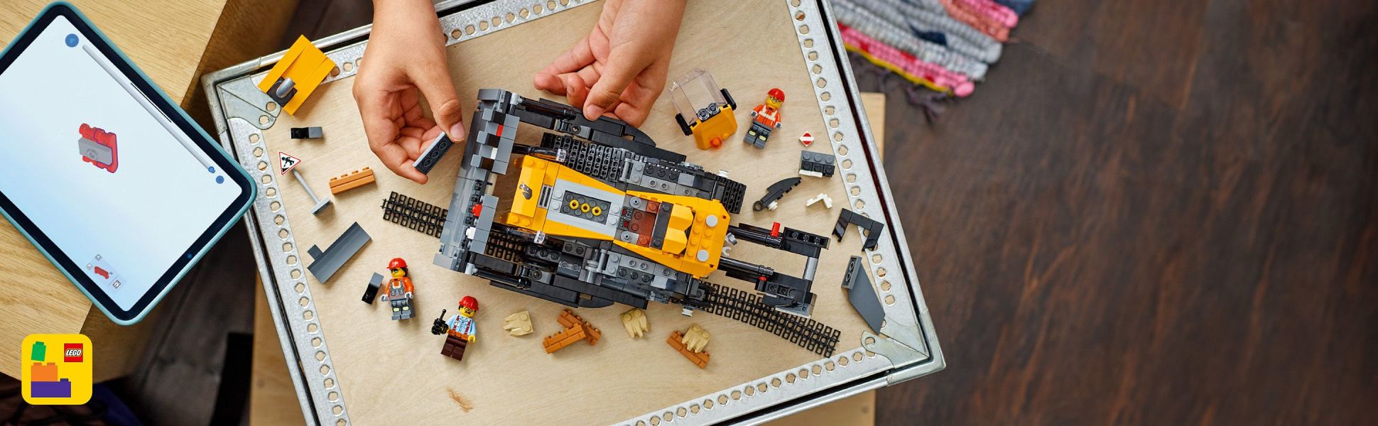 Builders can zoom in, rotate sets in 3D and track their progress using the fun, intuitive LEGO Builder app.