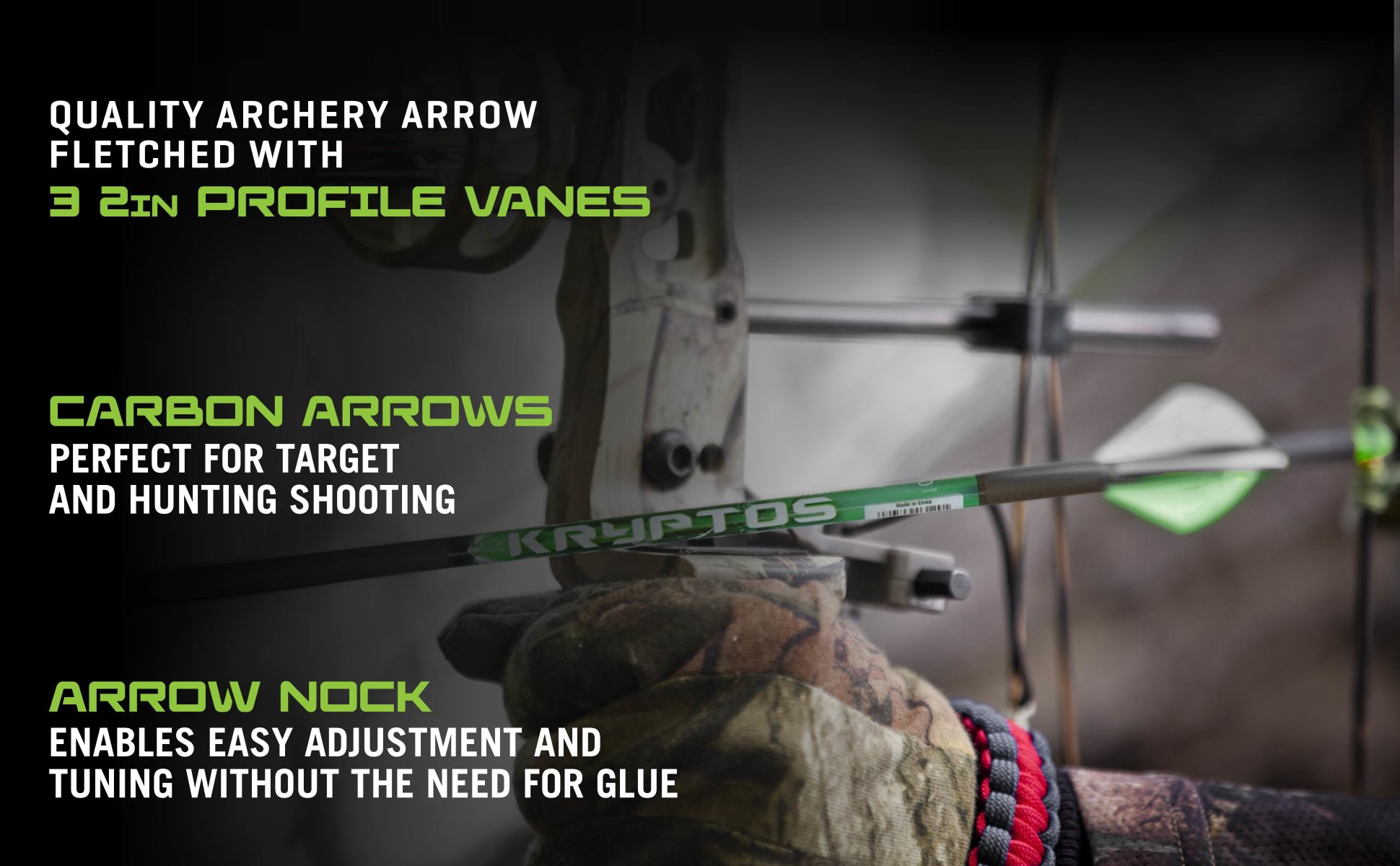 Allen Company Kryptos Carbon Arrow, 29