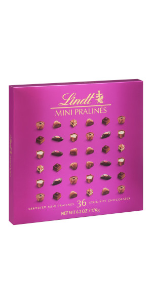 Lindt Mini Chocolate Pralines, 6.2 oz. Box