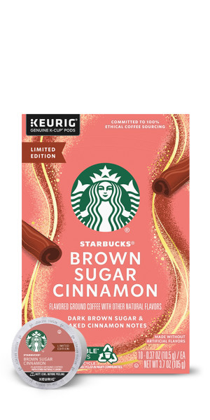 Starbucks Brown Sugar Cinnamon Flavored K-Cup Coffee