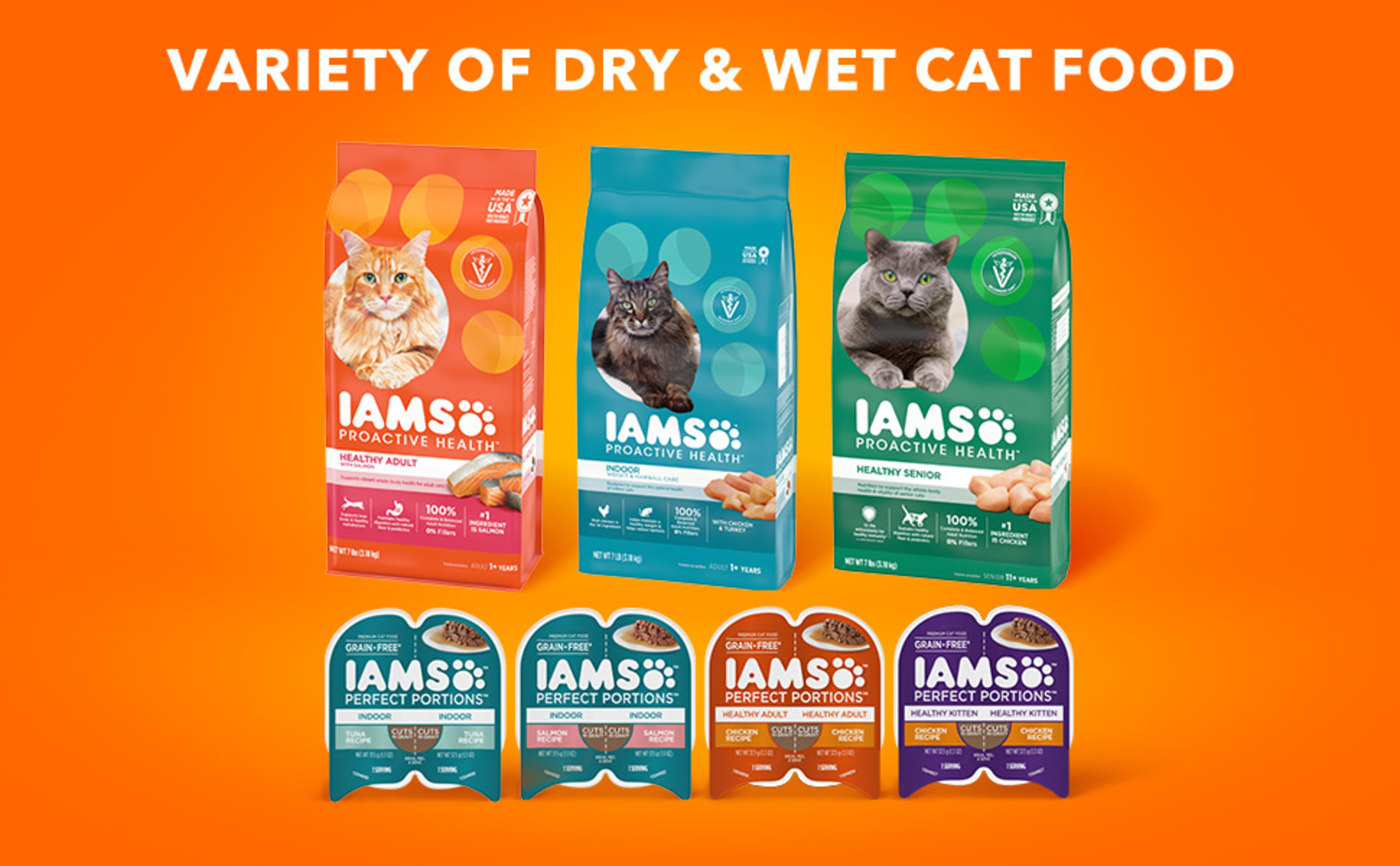 Iams wet outlet cat food asda