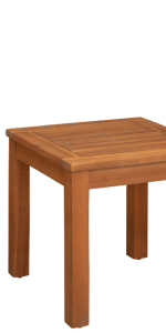 Balkene Home Lio/Oslo Wooden Side Table