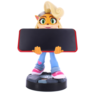 Exquisite Gaming: Crash Bandicoot 4: Coco - Original Mobile Phone & Gaming  Controller Holder, Device Stand, Cable Guys, Licensed Figure