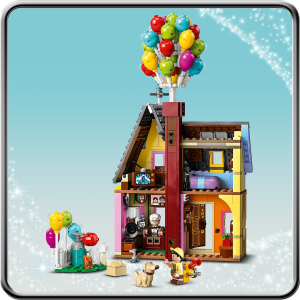 LEGO Disney and Pixar 'Up' House 43217 Disney 100 Celebration Classic  Building Toy Set for Kids and Movie Fans Ages 9+, A Fun Gift for Disney  Fans and Anyone Who Loves Creative