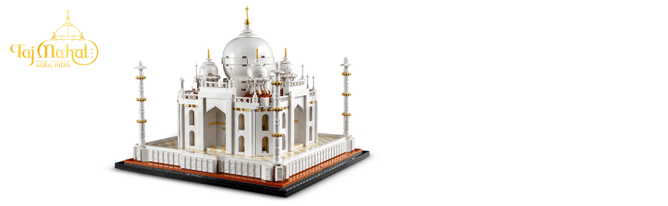 lego architecture taj mahal