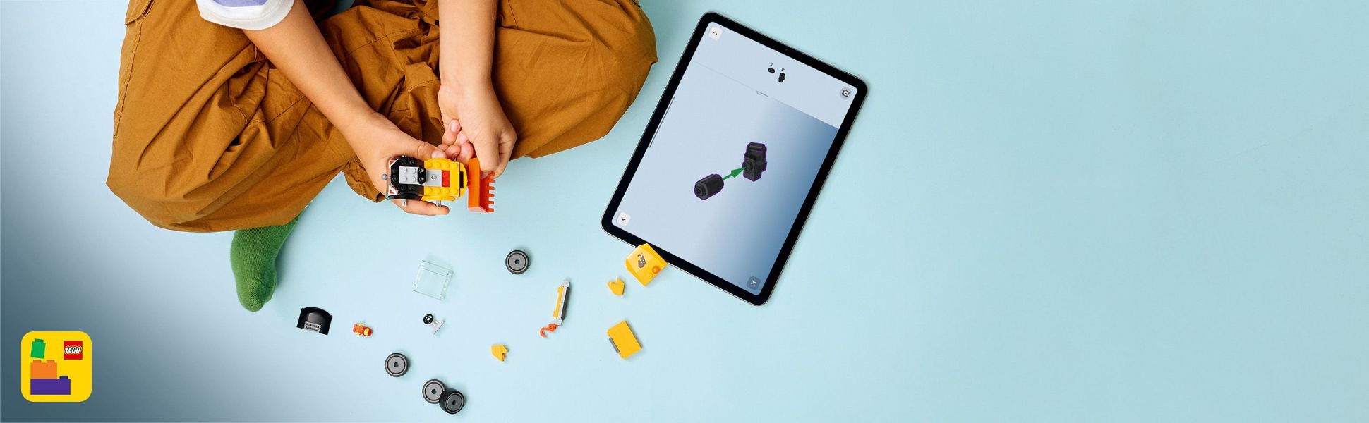 Builders can zoom in, rotate sets in 3D and track their progress using the fun, intuitive LEGO Builder app.