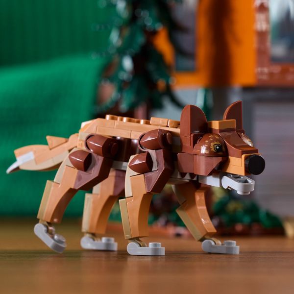 Create a posable figure of Jacob Black in wolf form.