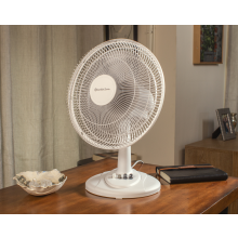 Comfort Zone 12 3-Speed Oscillating Table Fan with Adjustable