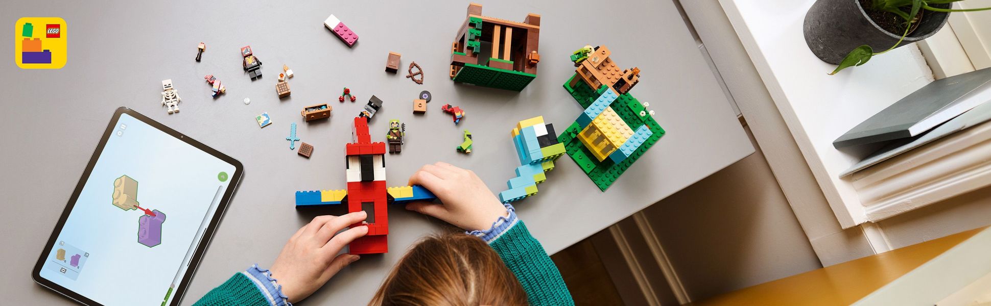 Builders can zoom in, rotate sets in 3D and track progress using the fun, intuitive LEGO Builder app.