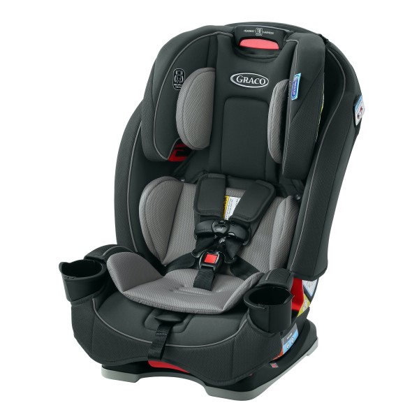 Graco, SlimFit 3-in-1 Car Seat, Silas, Navy, Space-Saving Design