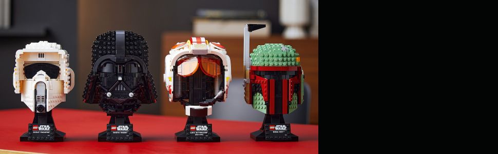 LEGO® 75327 Le casque Red Five de Luke Skywalker™ LEGO® Star Wars