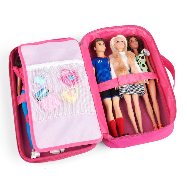 Badger Basket Doll Storage and Travel Case for 12-inch Fashion