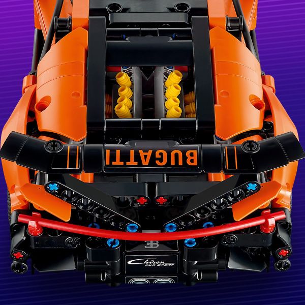 Explore realistic details like the W16 engine.