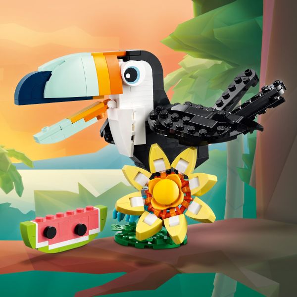LEGO Creator 3 in 1 Wild Animals: Tropical Toucan 31173 6540424