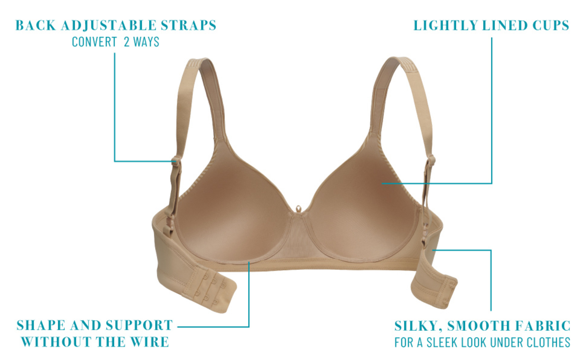 Radiant by Vanity Fair - Women's Full Coverage Comfort Wirefree