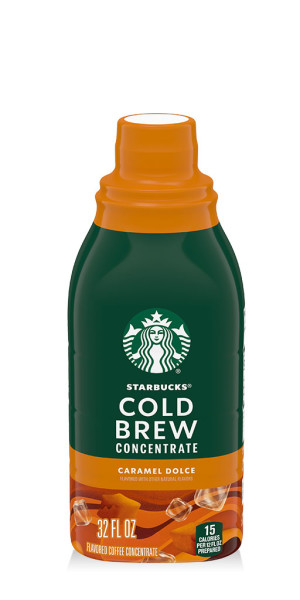 Starbucks Cold Brew Concentrate Caramel Dolce