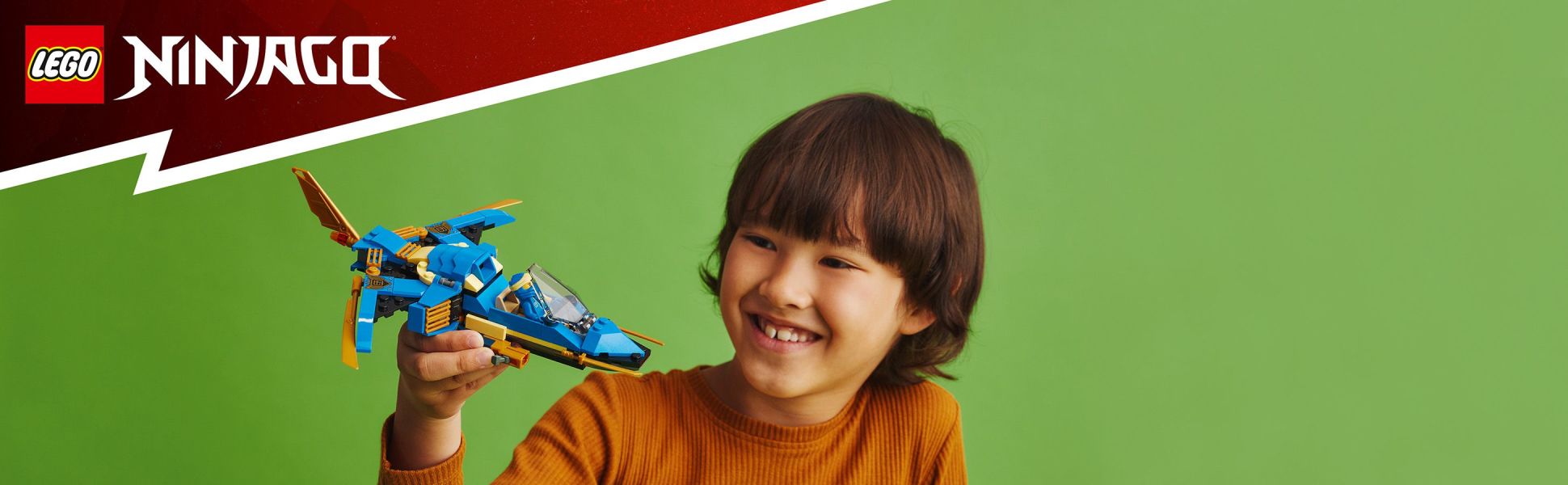 にくじゃが丸 LEGO NINJAGO Jay's Lightning Jet EVO 71784, Ninja Airplane