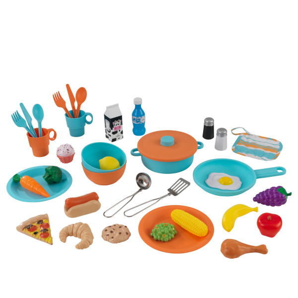 Cuisine pour enfant en bois + 39 accessoires – All time - Kidkraft