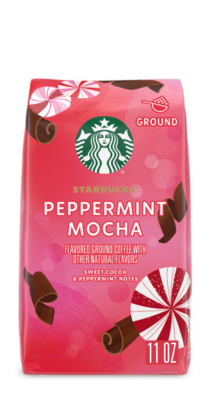 Starbucks Peppermint Mocha Naturally Flavored Ground Coffee