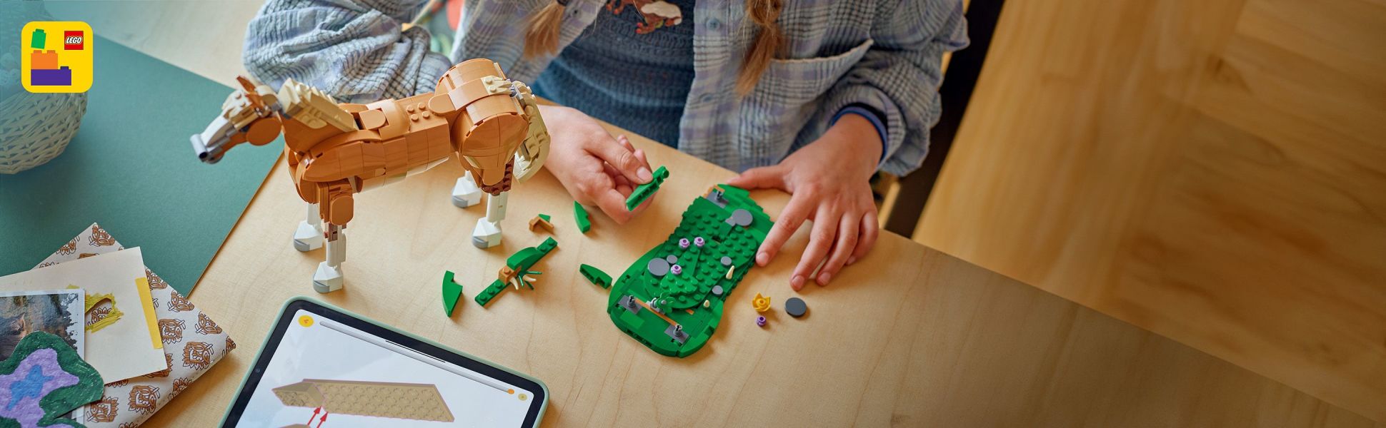 Builders can zoom in, rotate sets in 3D and track progress using the fun, intuitive LEGO Builder app.