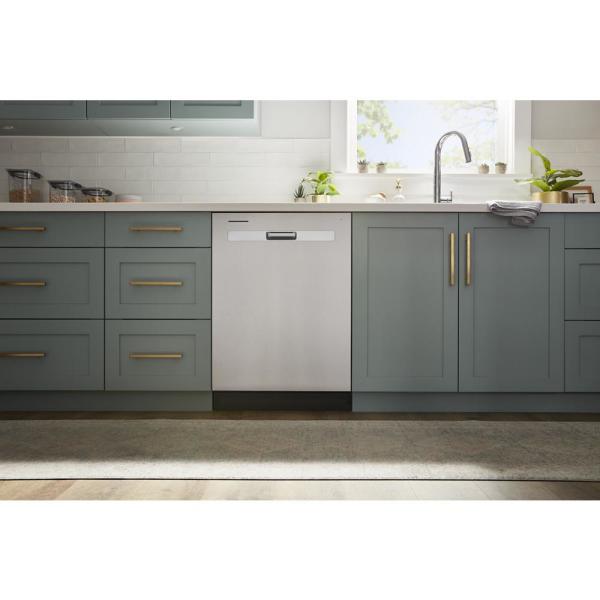 D　704540 KitchenAid Hidden Control 44 dBA Dishwasher with PrintShield