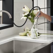 KOHLER Simplice Single-Handle Pull-Down Sprayer Kitchen Faucet in