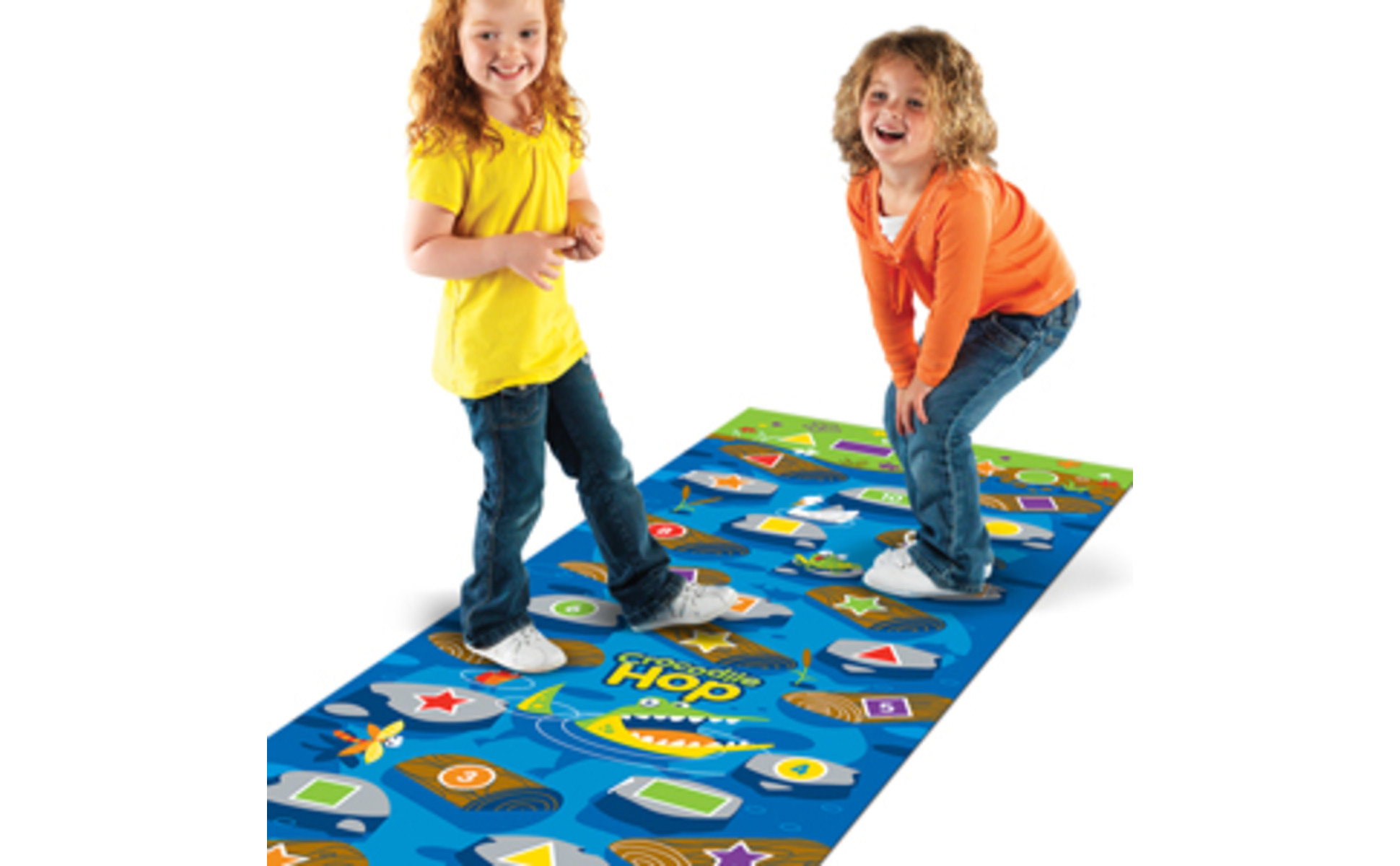 Learning Resources, Lrnler9544, Crocodile Hop Floor Game, 1 Each