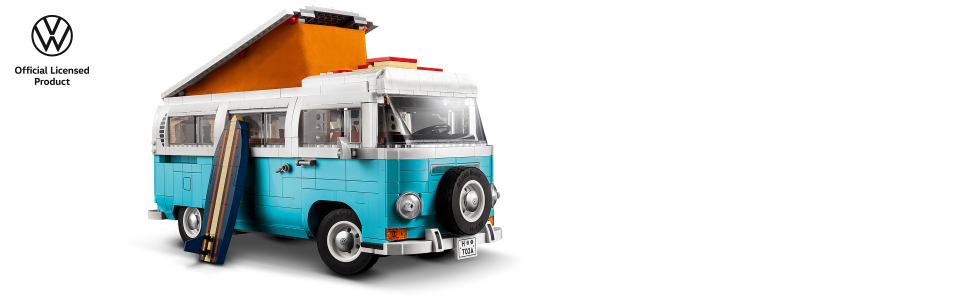 LEGO ICONS 10279 - LE CAMPING-CAR VOLKSWAGEN T2