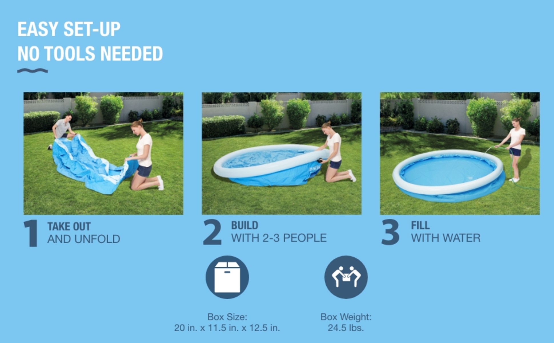 Inflatable Pool Bestway Pool Pump Setup Bestway Fast Set 10'x30