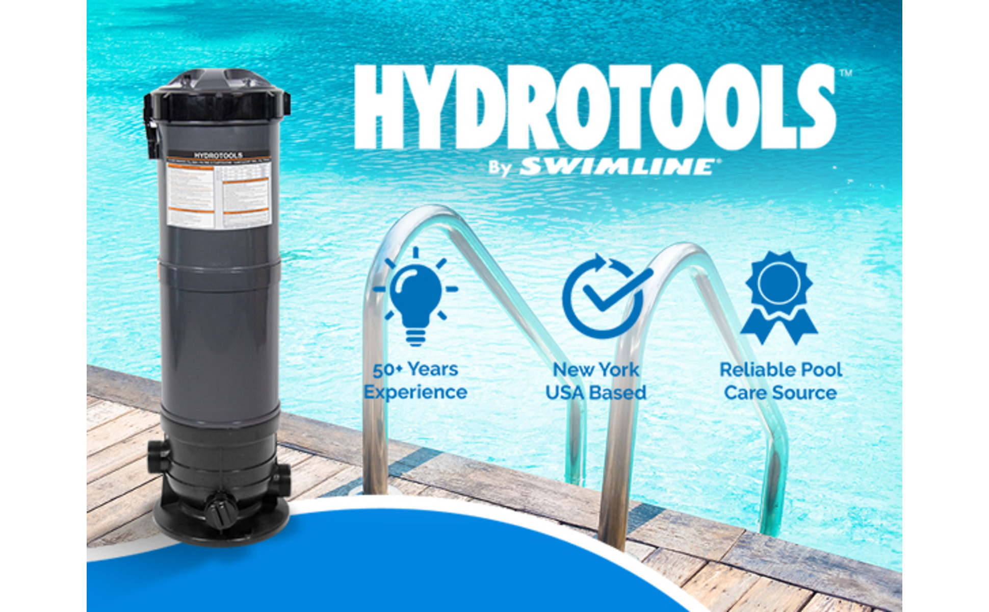 マーリン sp Swimline HydroTools 70 Square Foot Sure Flo Cartridge Pool
