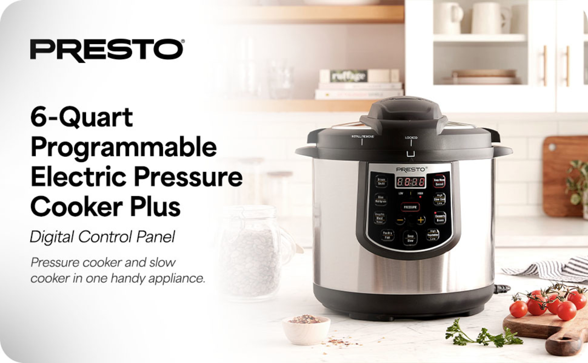Presto Power Pressure Canner Electric Canner Digital Canner Presto