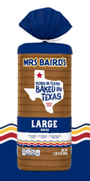 Mrs Baird's Large White Bread, 20 oz