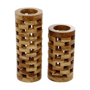 Natural Bamboo Cup Home Decoration Keys Pens Storage Creative Handmade  Crafts