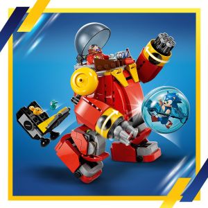 LEGO Sonic the Hedgehog Sonic vs. Dr. Eggman’s Death Egg Robot 76993  Building Toy for Sonic Fans and 8 Year Old Gamers, Includes Speed Sphere  and