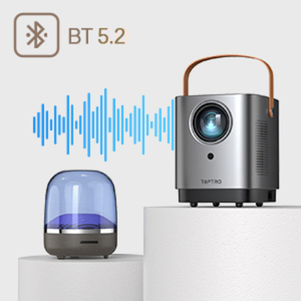 TopTro TR21 Portable MINI Projector : Bluetooth, WiFi and Casting! 
