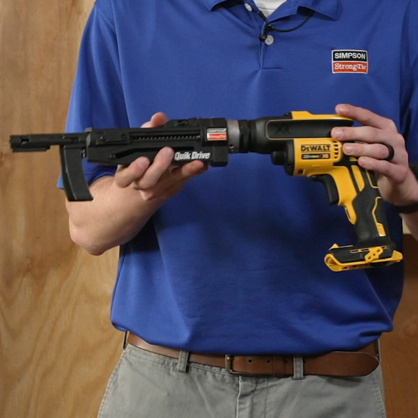 Simpson Strong-Tie 2500 RPM Quik Drive Cordless PRO300S Decking