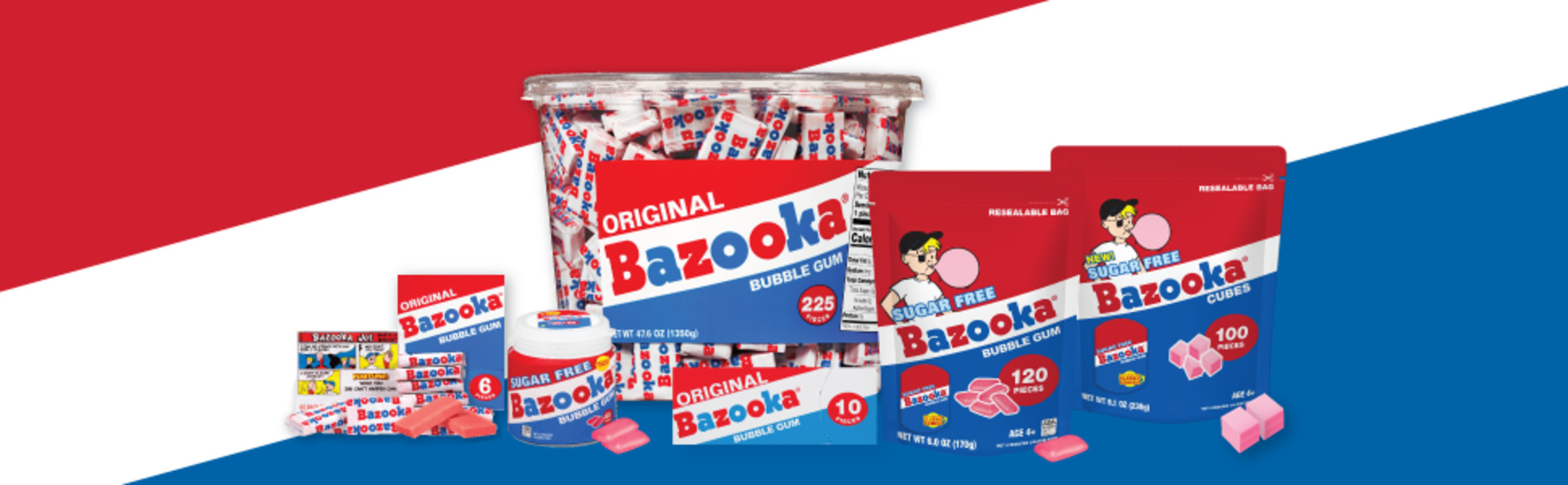 アンティーク缶　ヴィンテージ缶 ⑧ Bazooka BUBBLE GUM アンティーク缶 ヴィンテージ缶 ⑧ Bazooka BUBBLE GUM