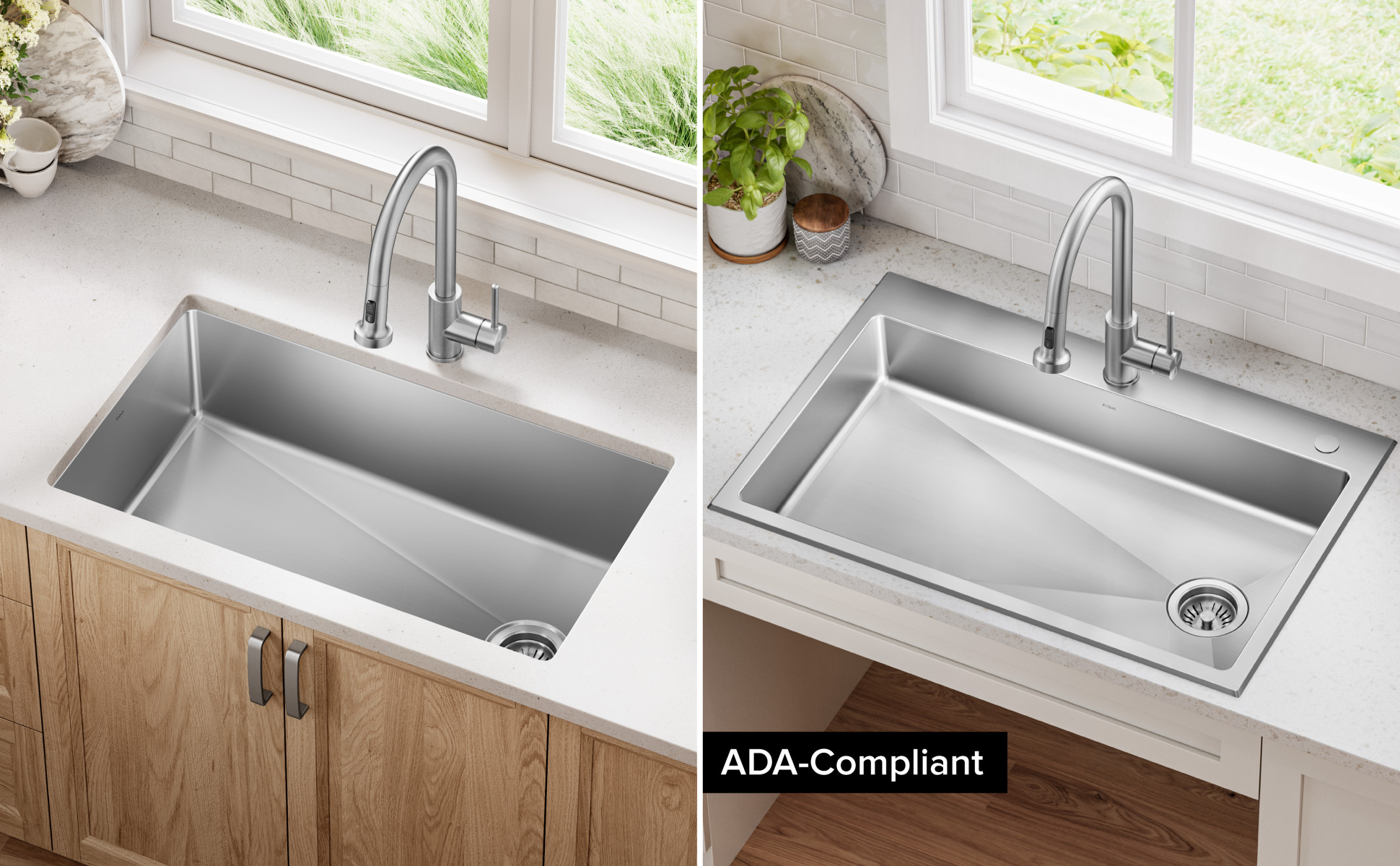 KRAUS Fairlane 33-Undermount Single Bowl 18-Gauge Stainless Steel