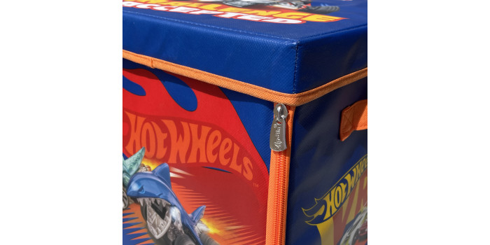ZipBin Hot Wheels 300 Car Storage Cube & Playmat - Walmart.com