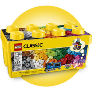 LEGO Classic Medium Creative Brick Box Building Toys for Creative Play,  Kids Creative Kit 10696