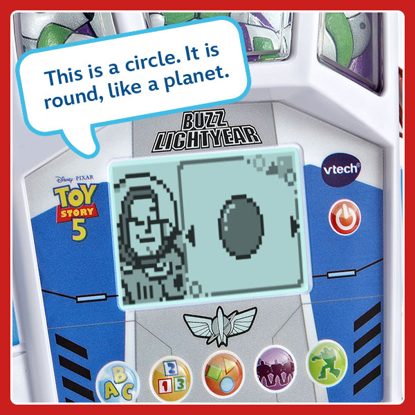 vtech バズ・ライトイヤー 知育玩具　英語版 VTech Toy Story 5 Buzz Lightyear Game & Go, Interactive Learning