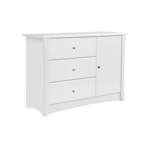 Storkcraft crescent 3 drawer hotsell combo dresser