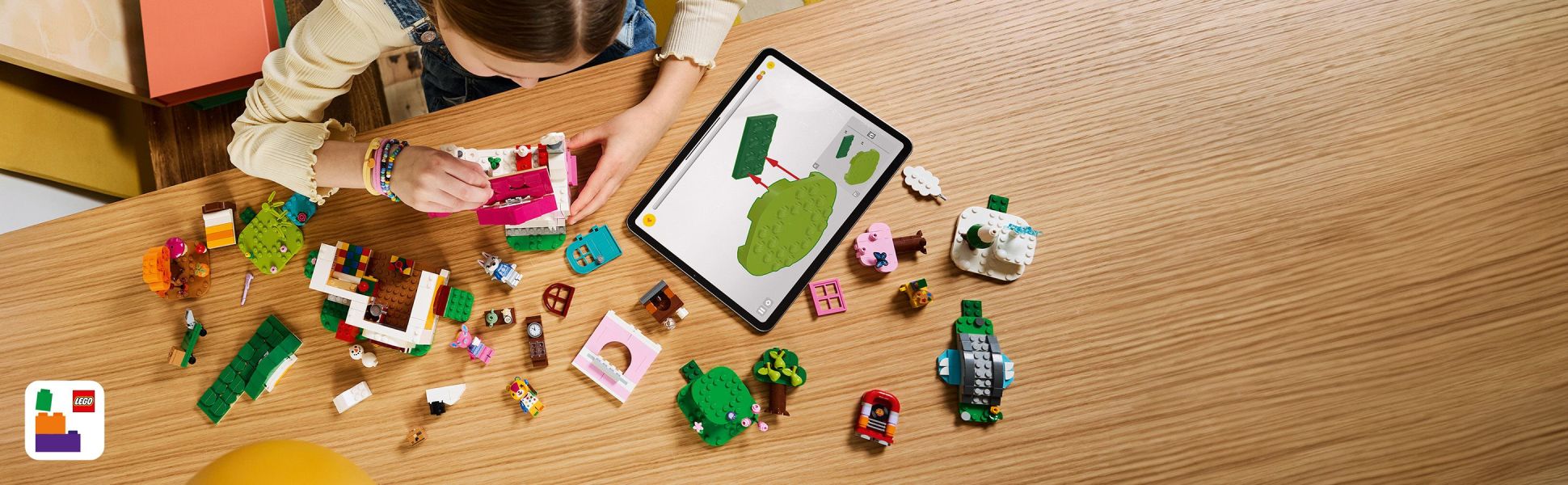 Builders can zoom in, rotate sets in 3D and track their progress using the fun, intuitive LEGO Builder app.