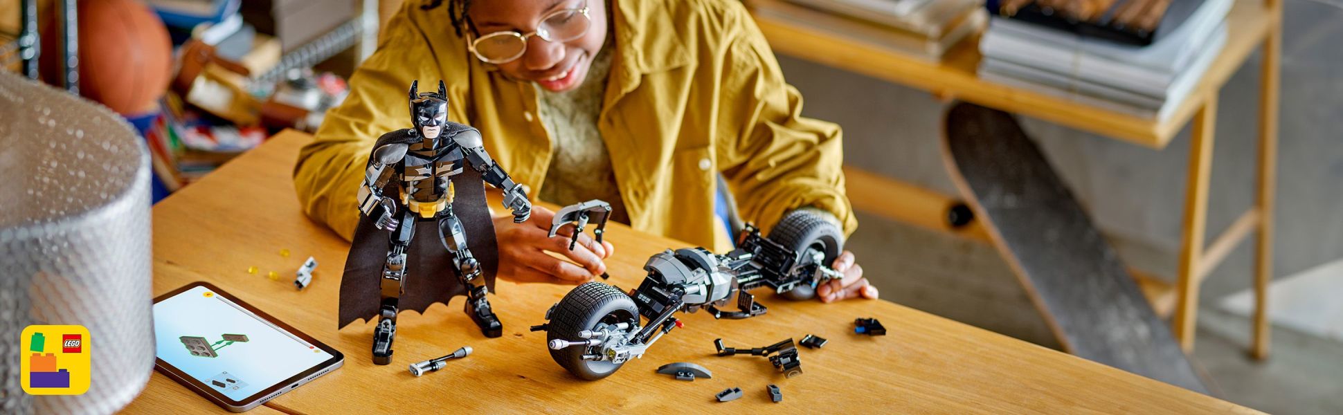 Builders can zoom in, rotate sets in 3D and track progress using the fun, intuitive LEGO Builder app.