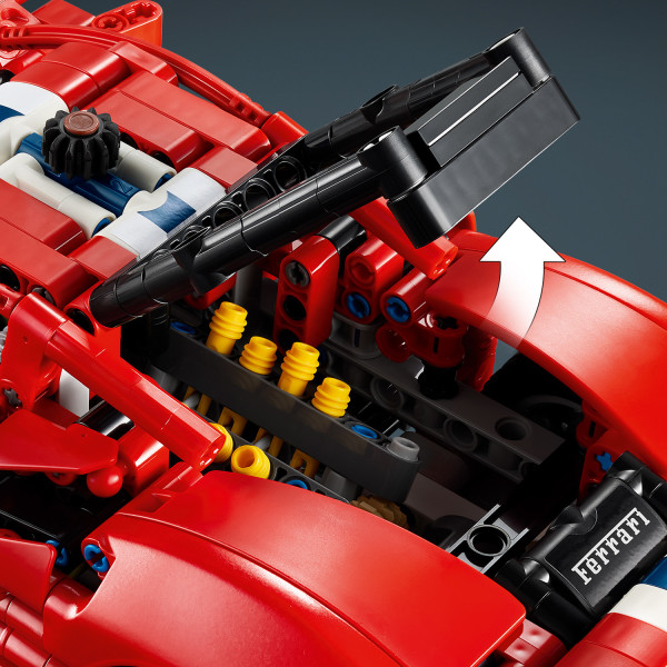 Explore the V8 engine with moving pistons.